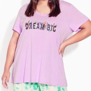 Avenue Dream Big Sleep Top - lilac 18-20